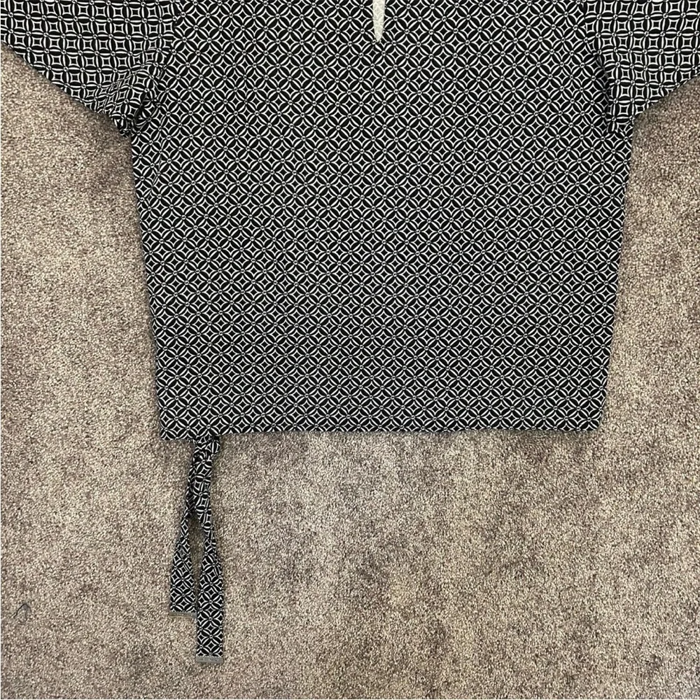 Michael Kors Women's Short Sleeves Crew Neck Linen Blend Top Size S - NWT $88